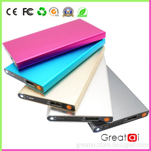 New Private Mold 4300mAh Aluminum Shell Power Bank (GT-151)